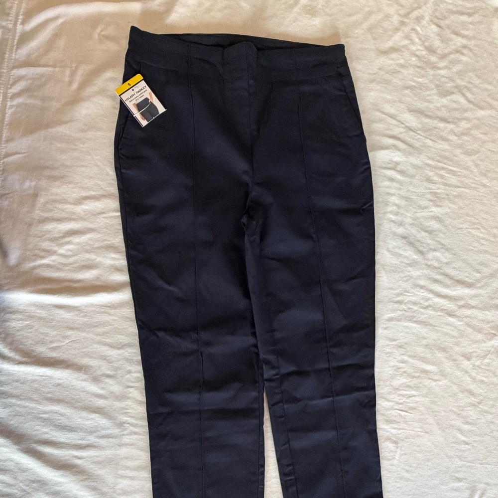 Blue Casual Pants
